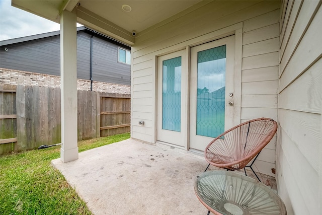 4731 Seabourne Landing Dr, Rosenberg, TX 77469 - view of patio featuring fence