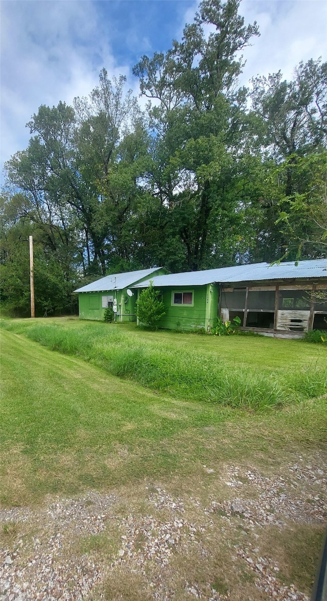 view of yard