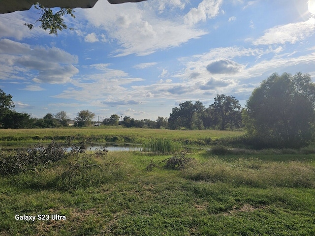 view of nature with a water view