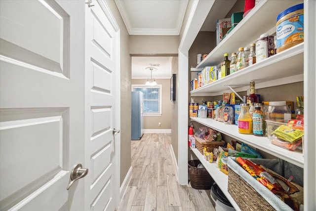 view of pantry