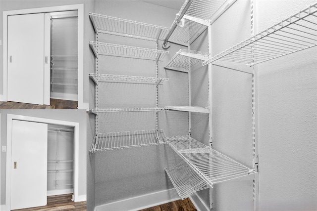 331 Cypresswood Dr, Spring, TX 77388 - spacious closet with wood finished floors