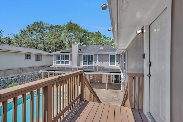 331 Cypresswood Dr, Spring, TX 77388 - view of wooden terrace