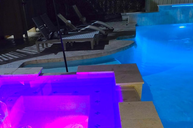 331 Cypresswood Dr, Spring, TX 77388 - outdoor pool featuring a diving board