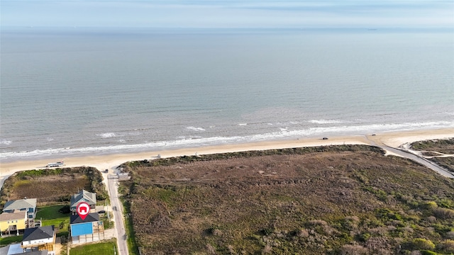 846 Alma, Crystal Beach, TX 77650 - aerial view of unending shoreline