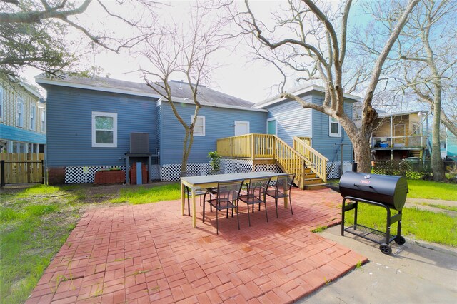 view of patio / terrace with grilling area