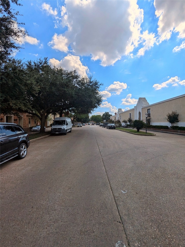 view of street