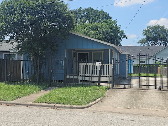 view of bungalow