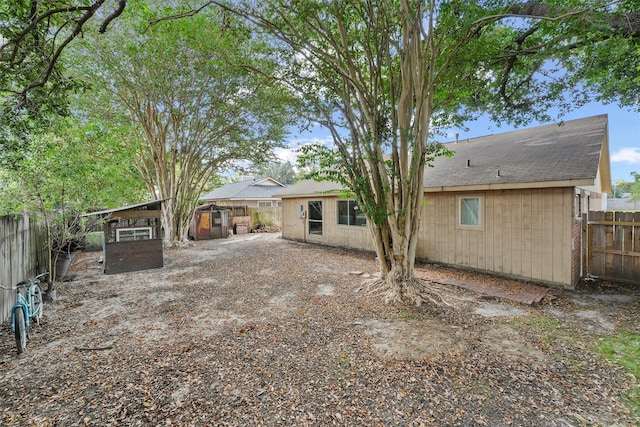 view of rear view of house