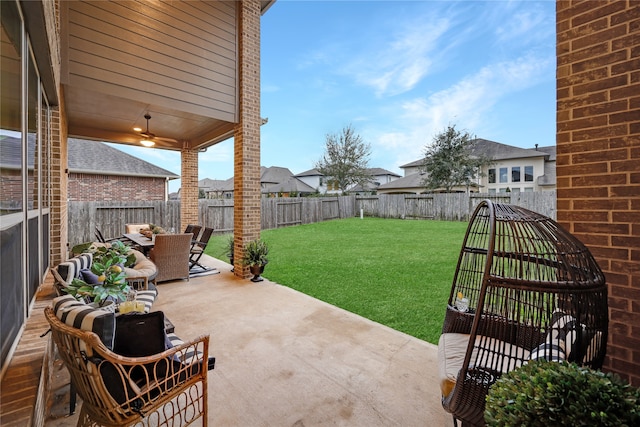 view of patio