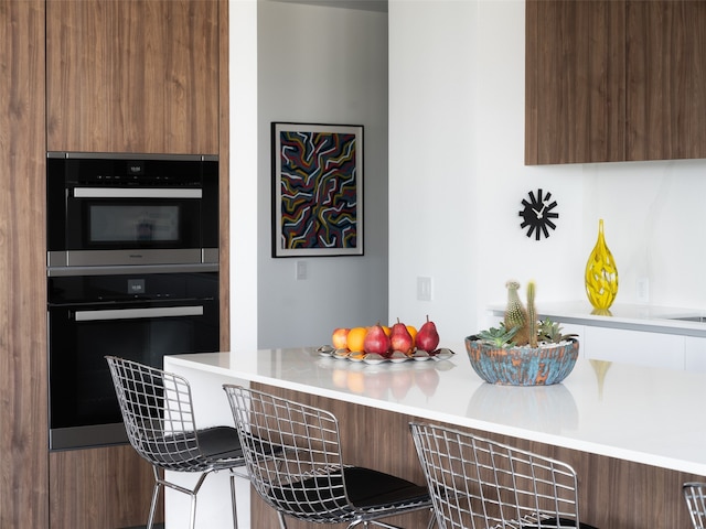 kitchen featuring double oven