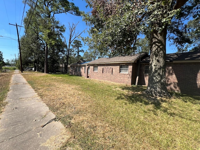 view of yard