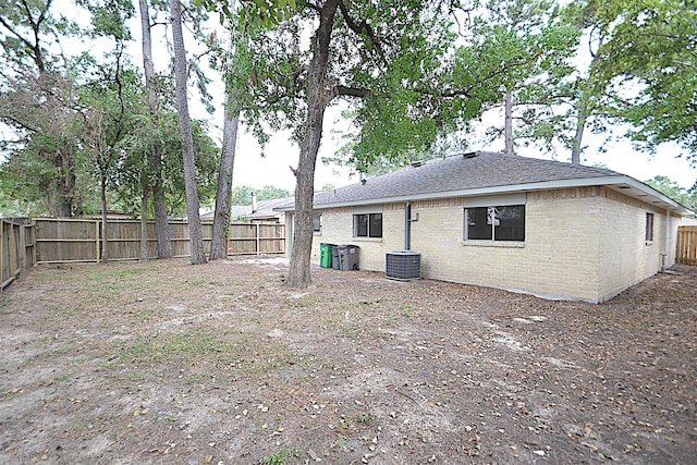 view of back of property