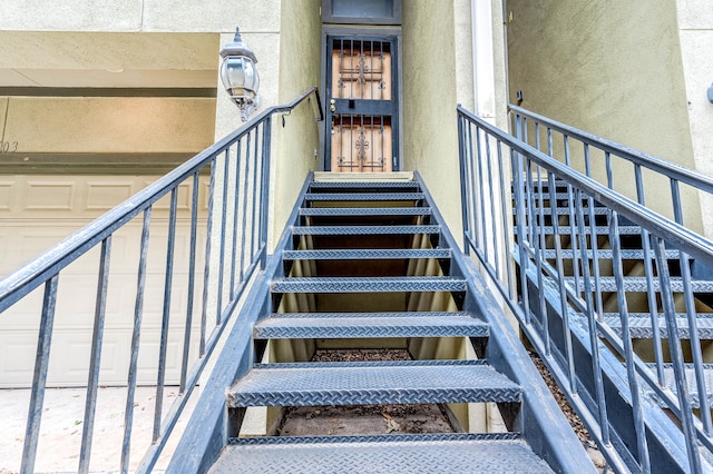 view of staircase