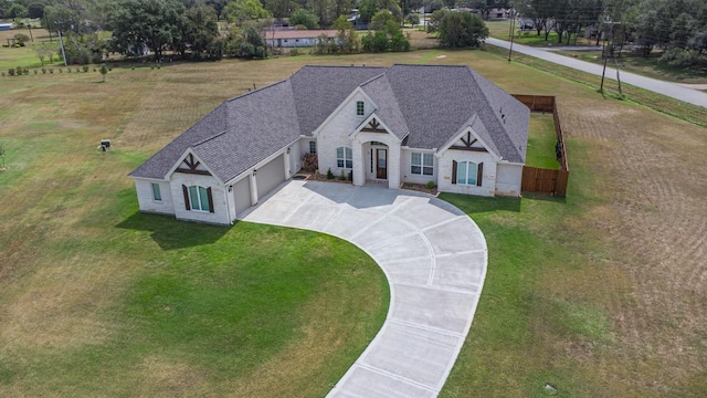 drone / aerial view