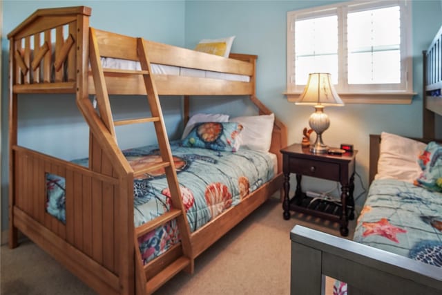 bedroom featuring carpet floors