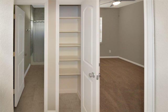 view of closet