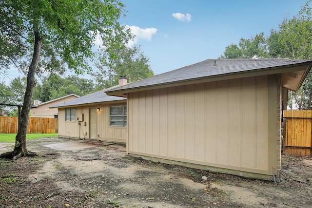 back of house featuring a patio area