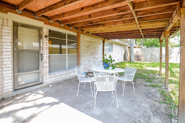 view of patio / terrace