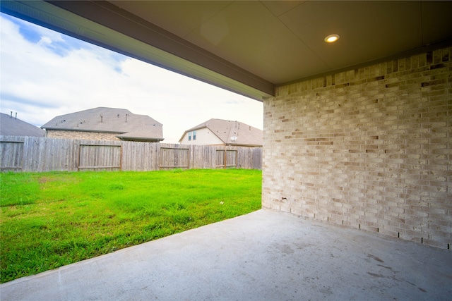 view of patio