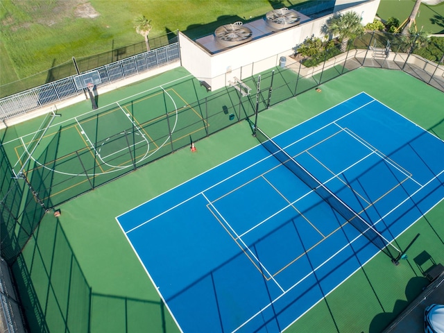 view of sport court