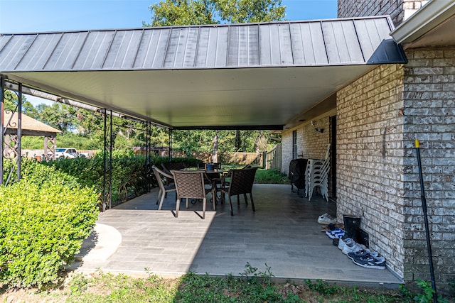 view of patio