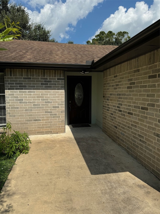 view of property entrance