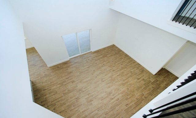 interior space featuring light hardwood / wood-style floors