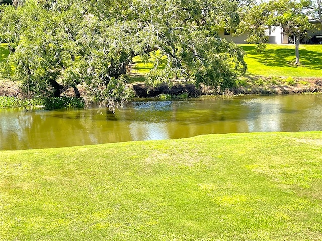 view of water feature