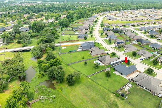 308 Creekside Ln, Lake Jackson, TX 77566 - aerial perspective of suburban area