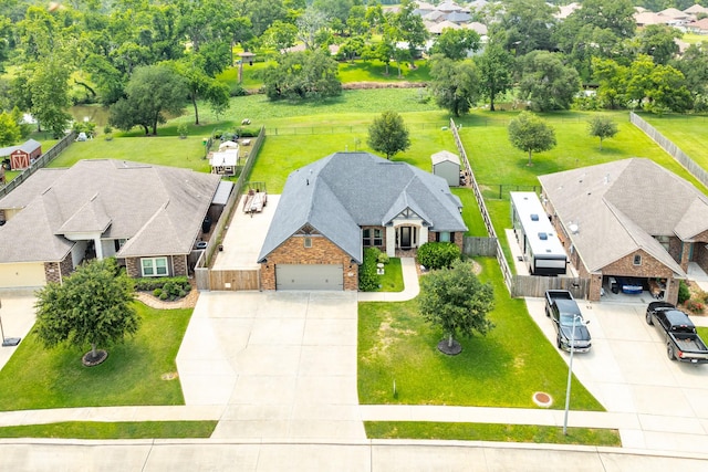 308 Creekside Ln, Lake Jackson, TX 77566 - aerial perspective of suburban area