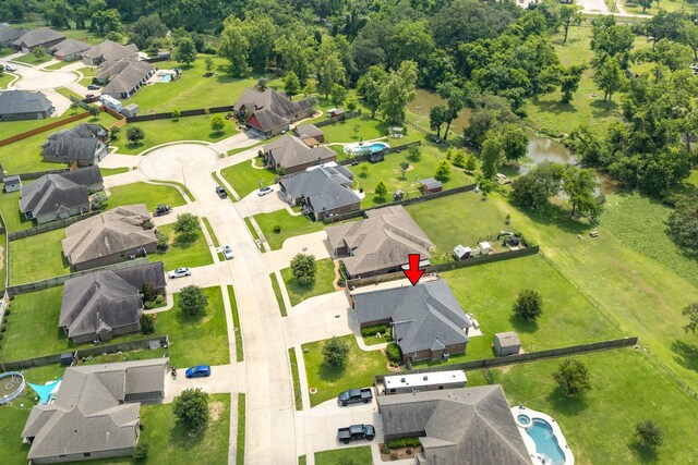 308 Creekside Ln, Lake Jackson, TX 77566 - aerial view of residential area