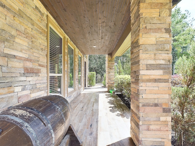 view of patio / terrace featuring a porch