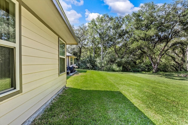 view of yard