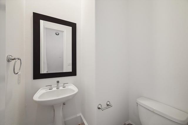 bathroom with toilet