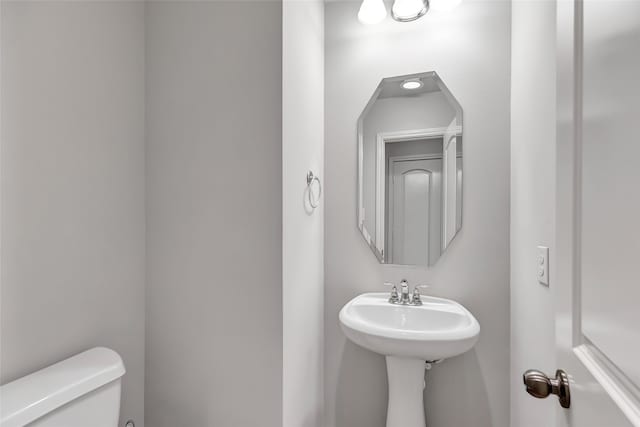 bathroom with toilet