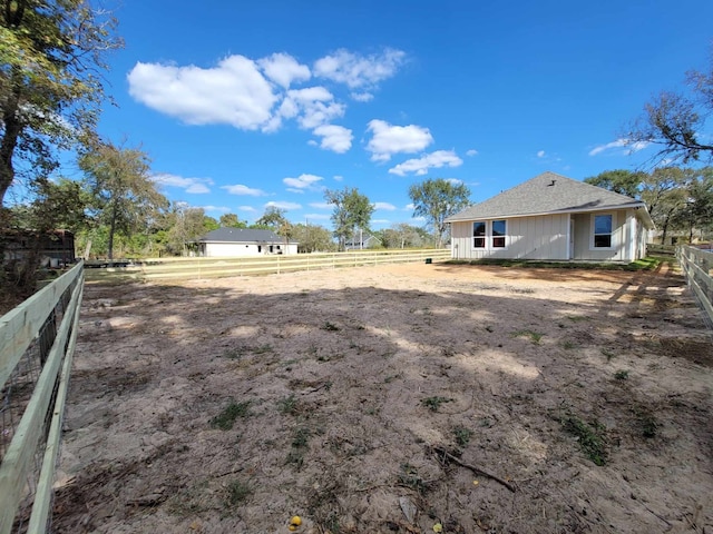24644 Cavan St, Hempstead, TX 77445 - view of yard with fence and a view of rural / pastoral area