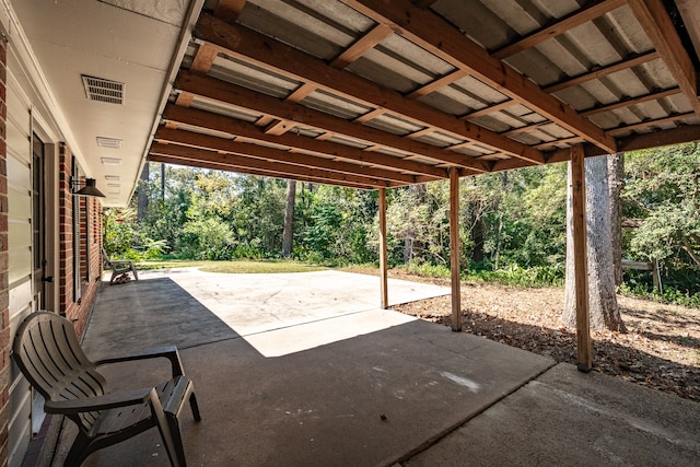 view of patio