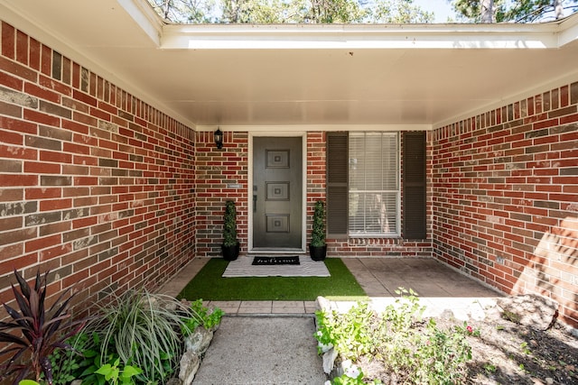 view of entrance to property