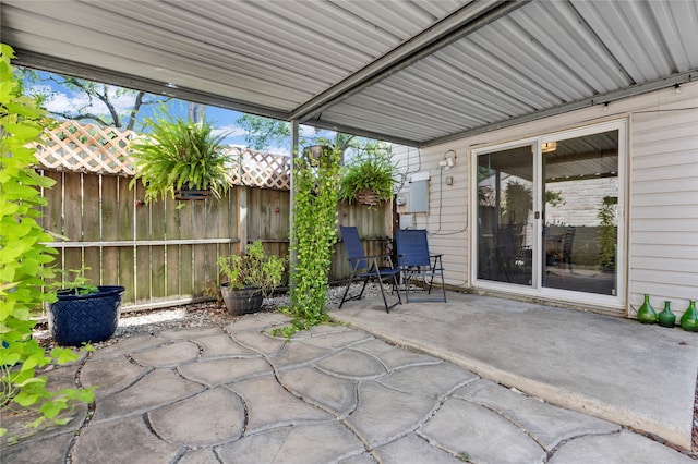 view of patio / terrace