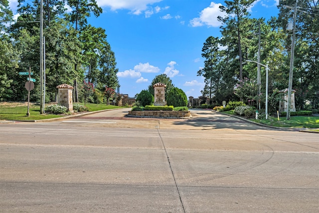 view of road