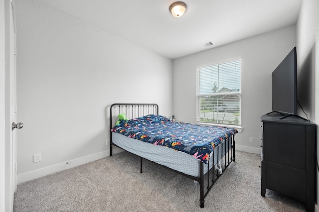 bedroom featuring carpet floors