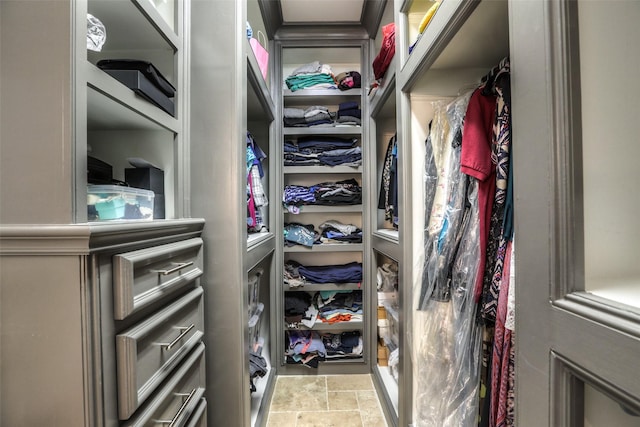 view of spacious closet