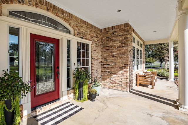 view of entrance to property