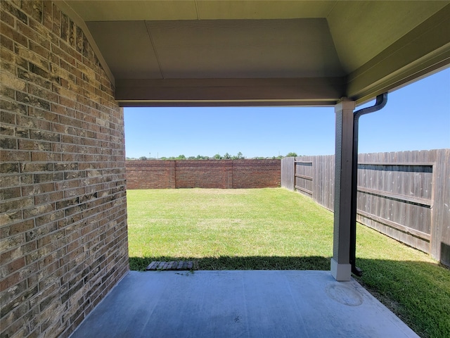 view of patio