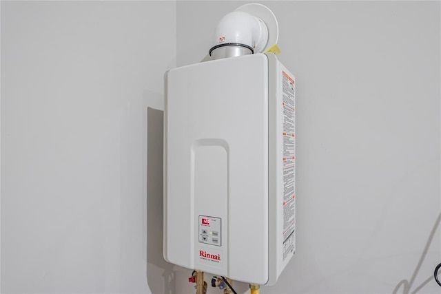 room details with water heater