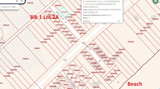 00 Nesmith Pl, Surfside Beach TX, 77541 land for sale