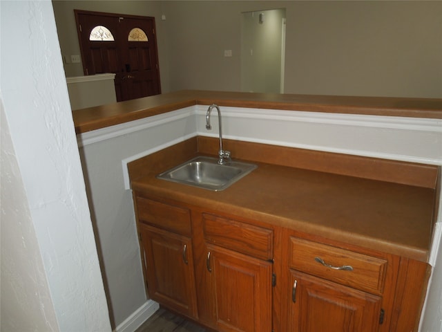 kitchen with sink