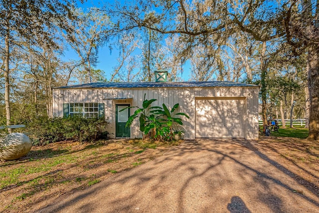 ranch-style house with a garage