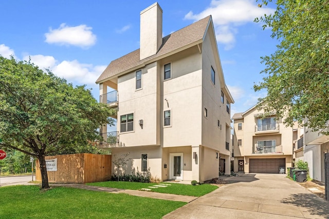 exterior space featuring a yard