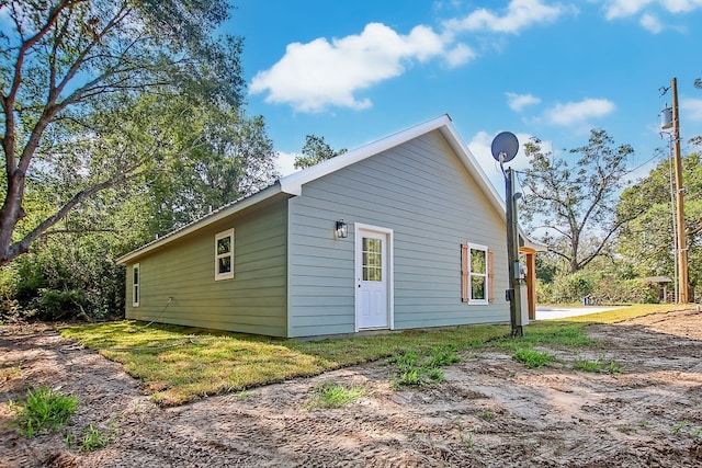 view of property exterior